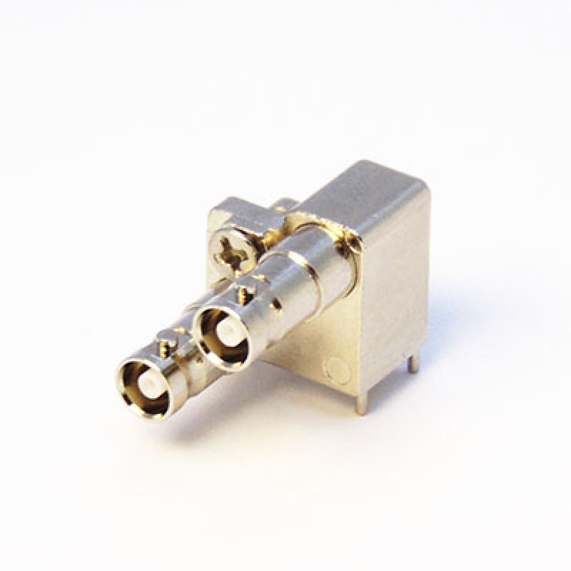 12GHz Dual Port Right Angled Micro BNC from Cambridge Electronics